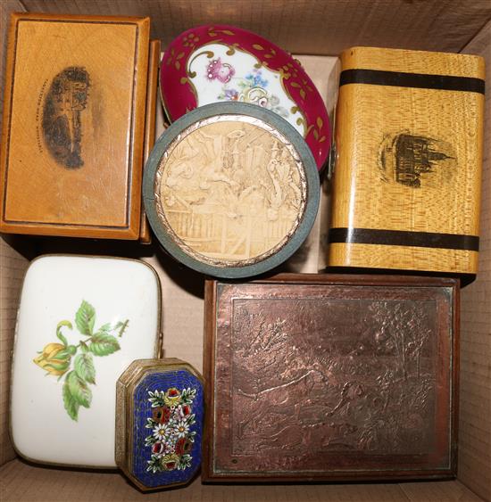 Mosaic box & other boxes